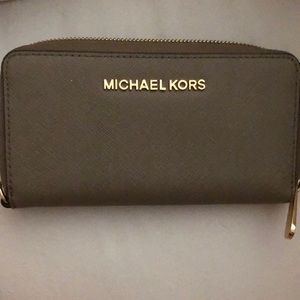 Michael Kors Grey/Taupe Wallet